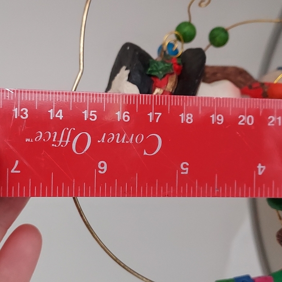 Bobble Snowman Countdown to Christmas  Decoration - Picture 4 of 7